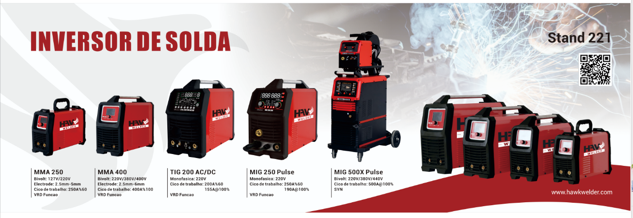 Ang Hawk Welding Machines ay nagbubukas ng mga solusyon sa AI-powered sa Exmofafe 2025-Redefining ang pang-industriya na tanawin ng Brazil